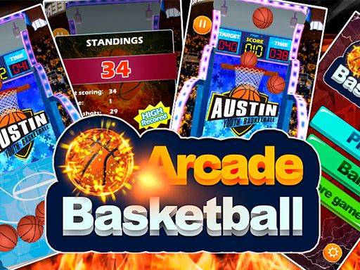 Arcade BasketBall - browser game screenshot