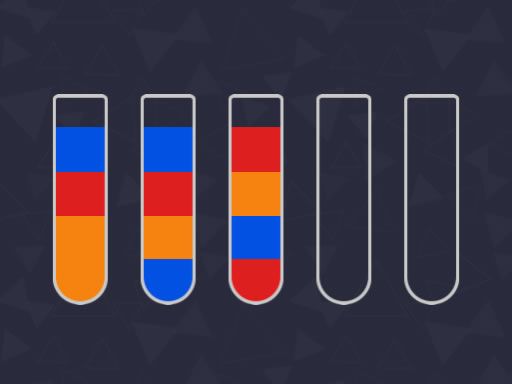 Color Liquid Sorting Color Liquid Sorting - browser game screenshot