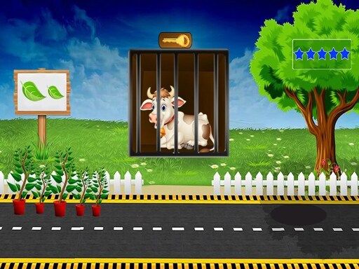Cow Escape - browser game screenshot