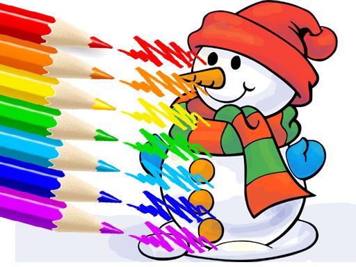 coloring game - browser game screenshot