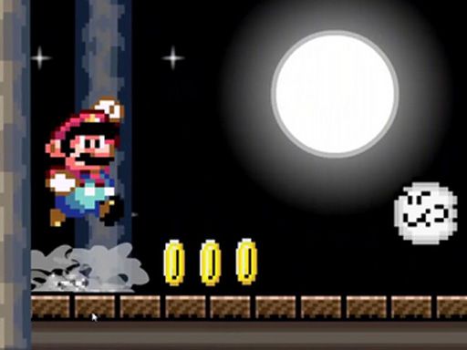 Super Mario Halloween Online - browser game screenshot