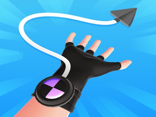 Hook Throw 3D - browser game screenshot