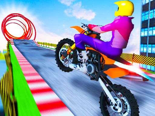 Sky City Riders - browser game screenshot