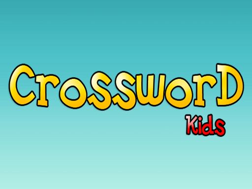 Crossword Kids - browser game screenshot