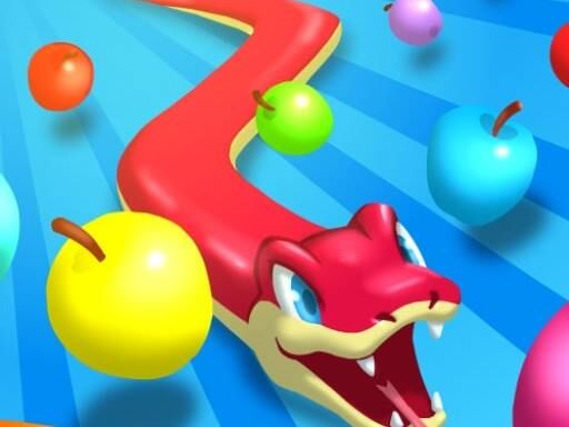 Infinite Snake 3D Run - browser game screenshot