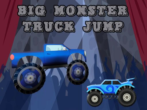 Big Monster Truck Jump - browser game screenshot