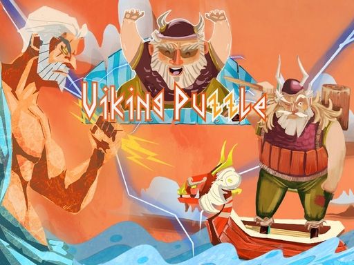 Viking puzzle - browser game screenshot