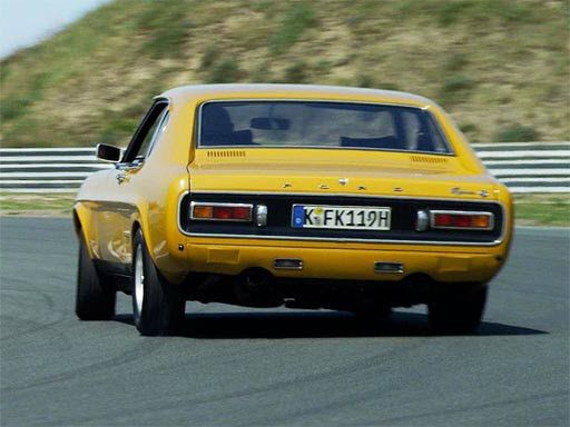 Ford Capri Puzzle Ford Capri Puzzle - browser game screenshot