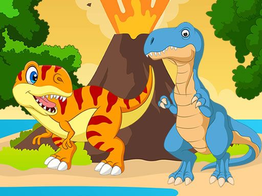 Dino Jigsaw Dino Jigsaw - browser game screenshot