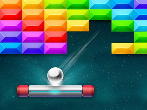 Bricks Breakout - browser game screenshot