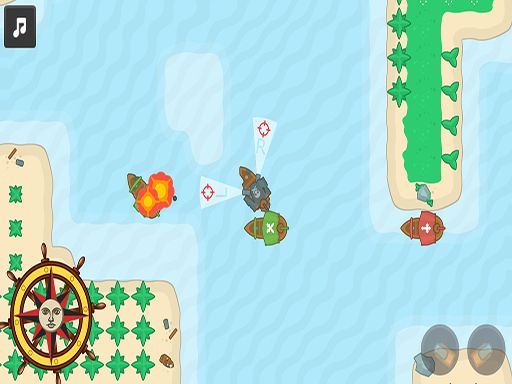 Pirates - browser game screenshot
