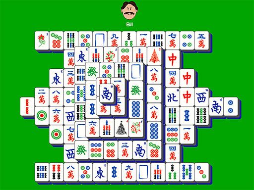 Mahjong with a friend - browser game screenshot