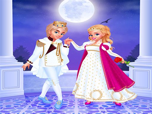 Cinderella & Prince Charming - Dress Up - browser game screenshot