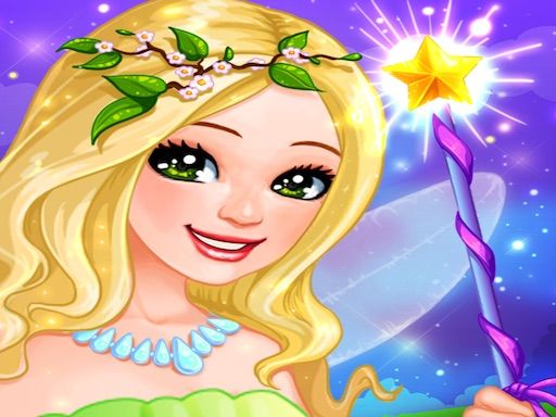 Little Fairy Dress Up Game - browser game screenshot