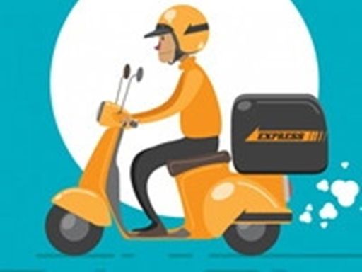 Food Delivery Rush - browser game screenshot