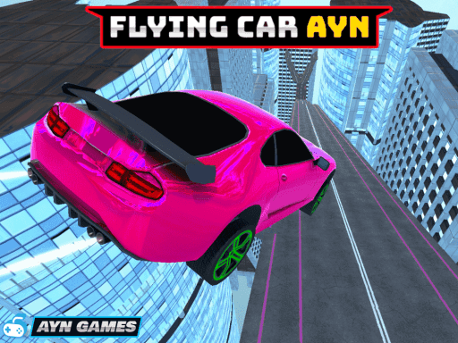 Flying Car Ayn - browser game screenshot