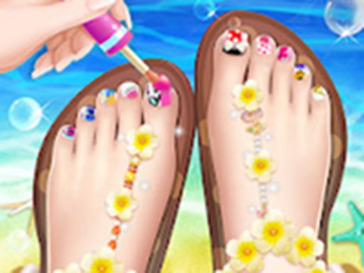 Beautiful Toenail Salon - Pedicure Game For Girls - browser game screenshot