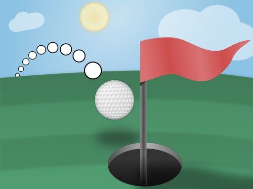 Just Golf - browser game screenshot