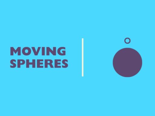 Moving Spheres Game - browser game screenshot