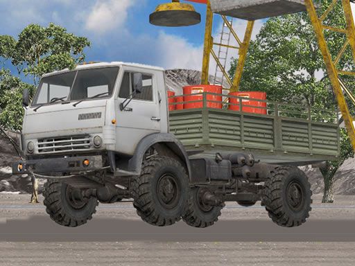 Truck Transporter - browser game screenshot