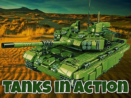 Tanks in Action - browser game screenshot