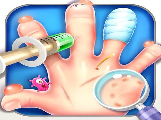 Hand Doctor - Hospital Game Online Free - browser game screenshot