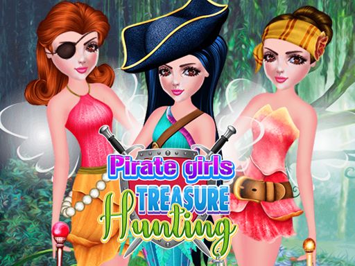 Pirate Girls Treasure Hunting Pirate Girls Treasure Hunting - browser game screenshot