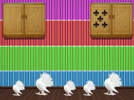 Painter House Escape - browser game screenshot
