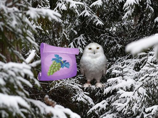 Winter Wonderland Forest Adventure - browser game screenshot