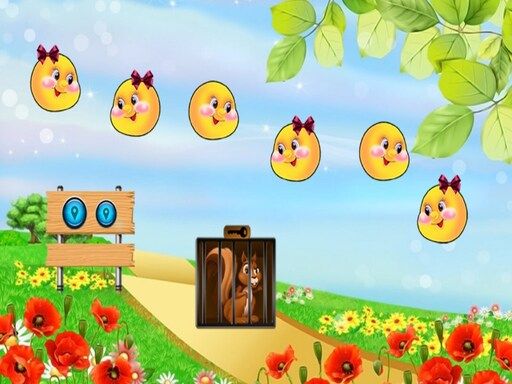 Rescue The Squirrel 2 - browser game screenshot