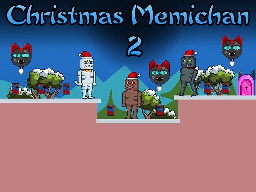 Christmas Memichan 2 - browser game screenshot