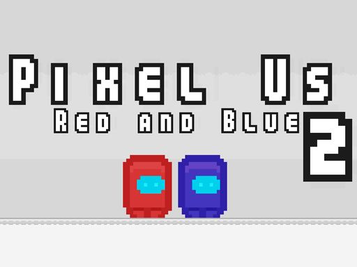 Pixel Us Red and Blue 2 - browser game screenshot