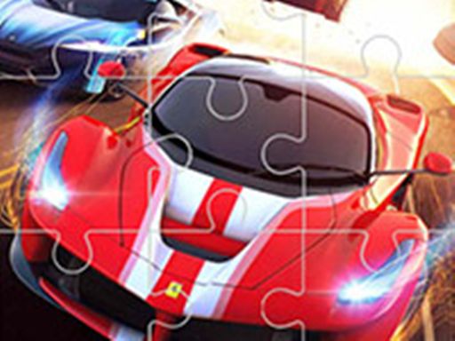Racing Crash Jigsaw - Fun Puzzle Game - browser game screenshot