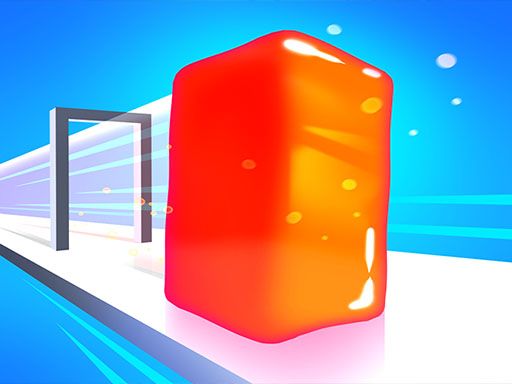 Jumping jelly - browser game screenshot