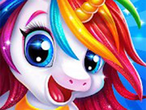 Unicorn Make up Girl - browser game screenshot