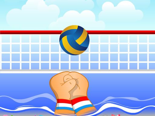 Volley ball - browser game screenshot
