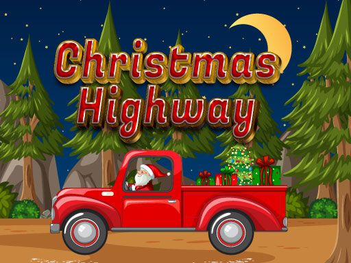 Christmas Highway - browser game screenshot
