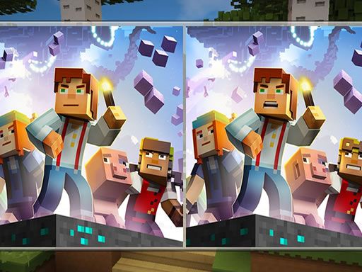 Minecraft Differences Minecraft Differences - browser game screenshot