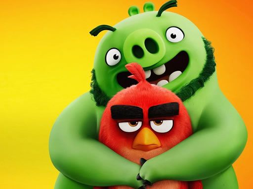 Fun Angry Birds Jigsaw Fun Angry Birds Jigsaw - browser game screenshot