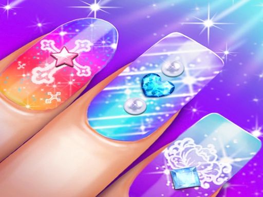 Disney Princess Nail Salon - browser game screenshot