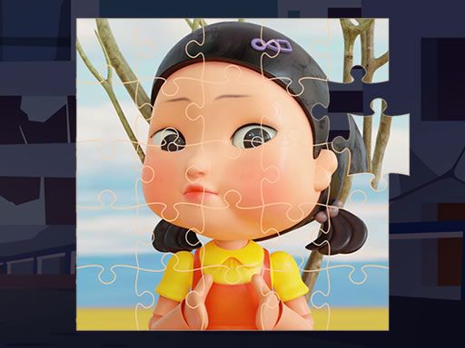 Squid Game Jigsaw Puzzle - browser game screenshot