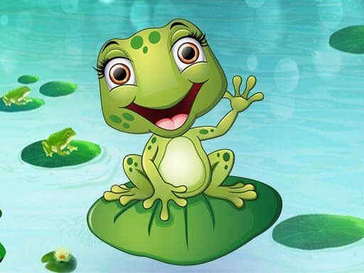 Greedy frog - browser game screenshot