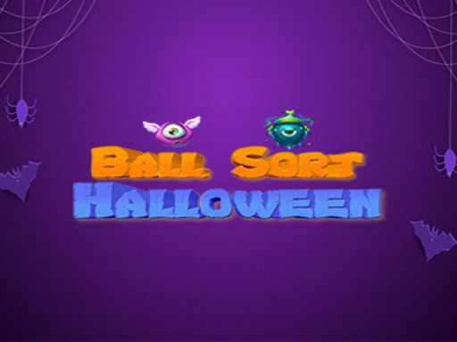 Ball Sort Halloween - browser game screenshot