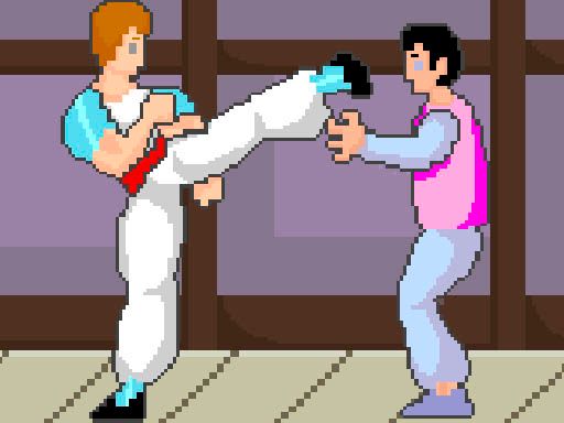 kung fu master - browser game screenshot