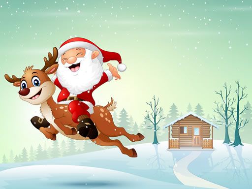 Santa Delivery Truck - browser game screenshot