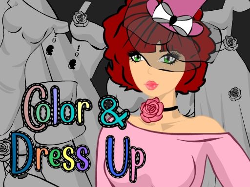 Color and Dress Up - browser game screenshot
