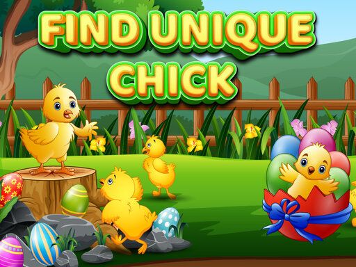 Find Unique Chick - browser game screenshot