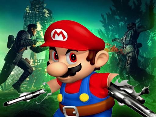 Super Mario Vs Mafia Bullte - browser game screenshot
