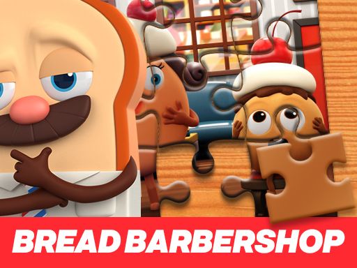 Bread Barbershop Jigsaw Puzzle - browser game screenshot