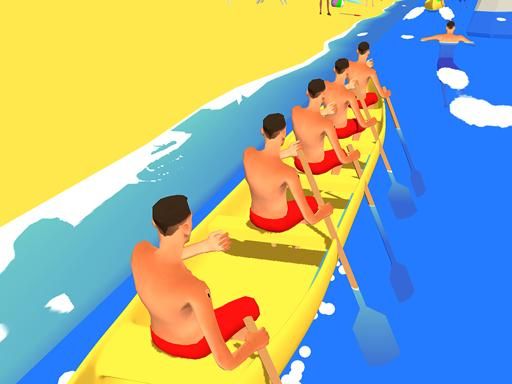 Sprint Canoe - browser game screenshot